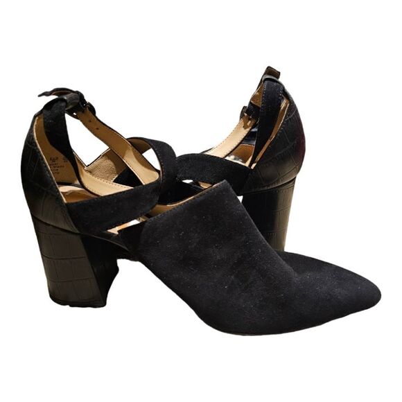 NATURALIZER Holland Black Heels - Size 8 - Picture 4 of 9